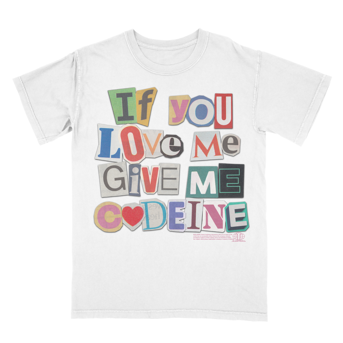 Love Me Ransom White T-shirt – Shop Tali6an ®