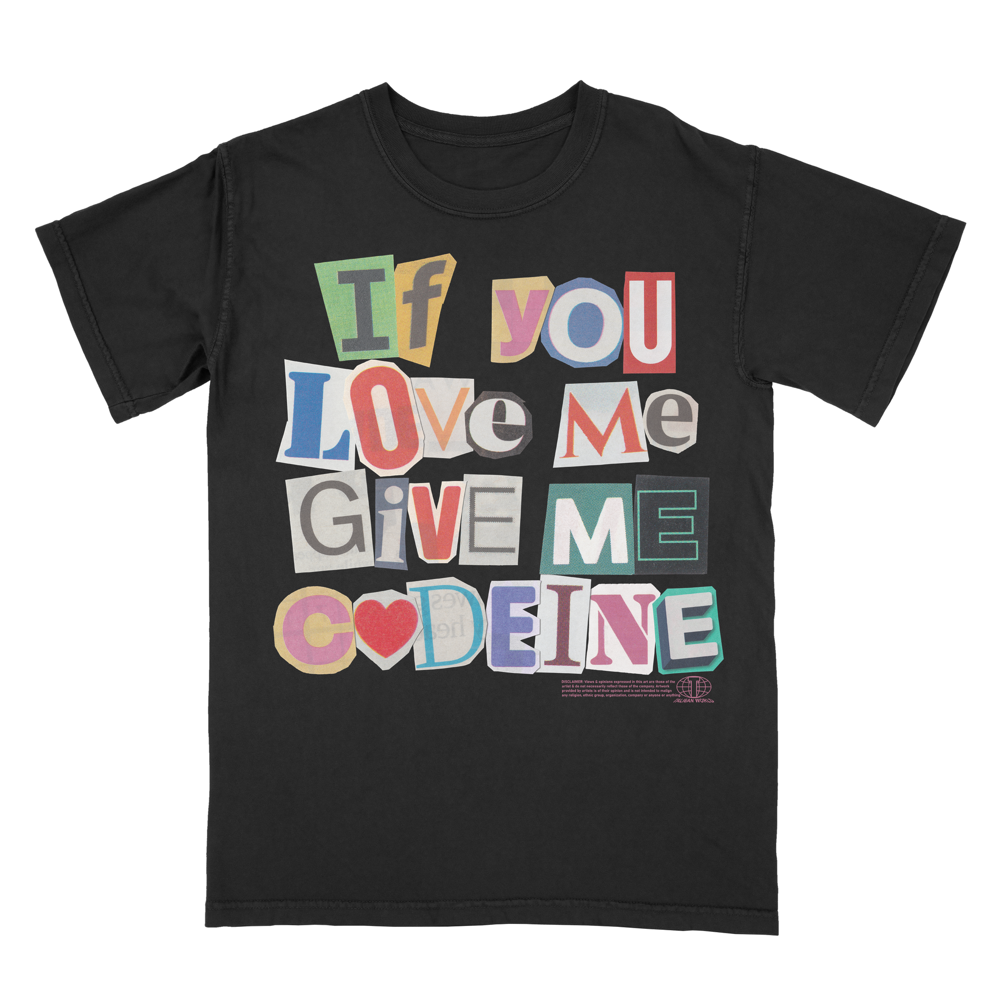 Love-tune Tシャツ Love Me Ransom Black T-shirt – Shop Tali6an ®